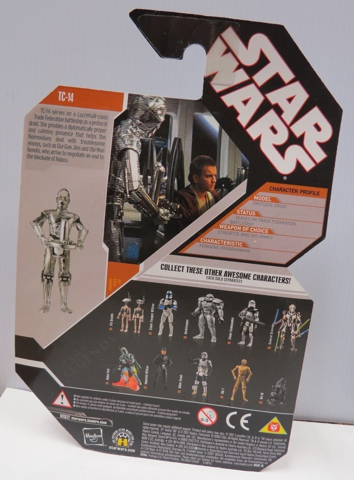 STAR WARS TC-14 30TH ANN ACTION FIGURE W/ COIN SEALED 2