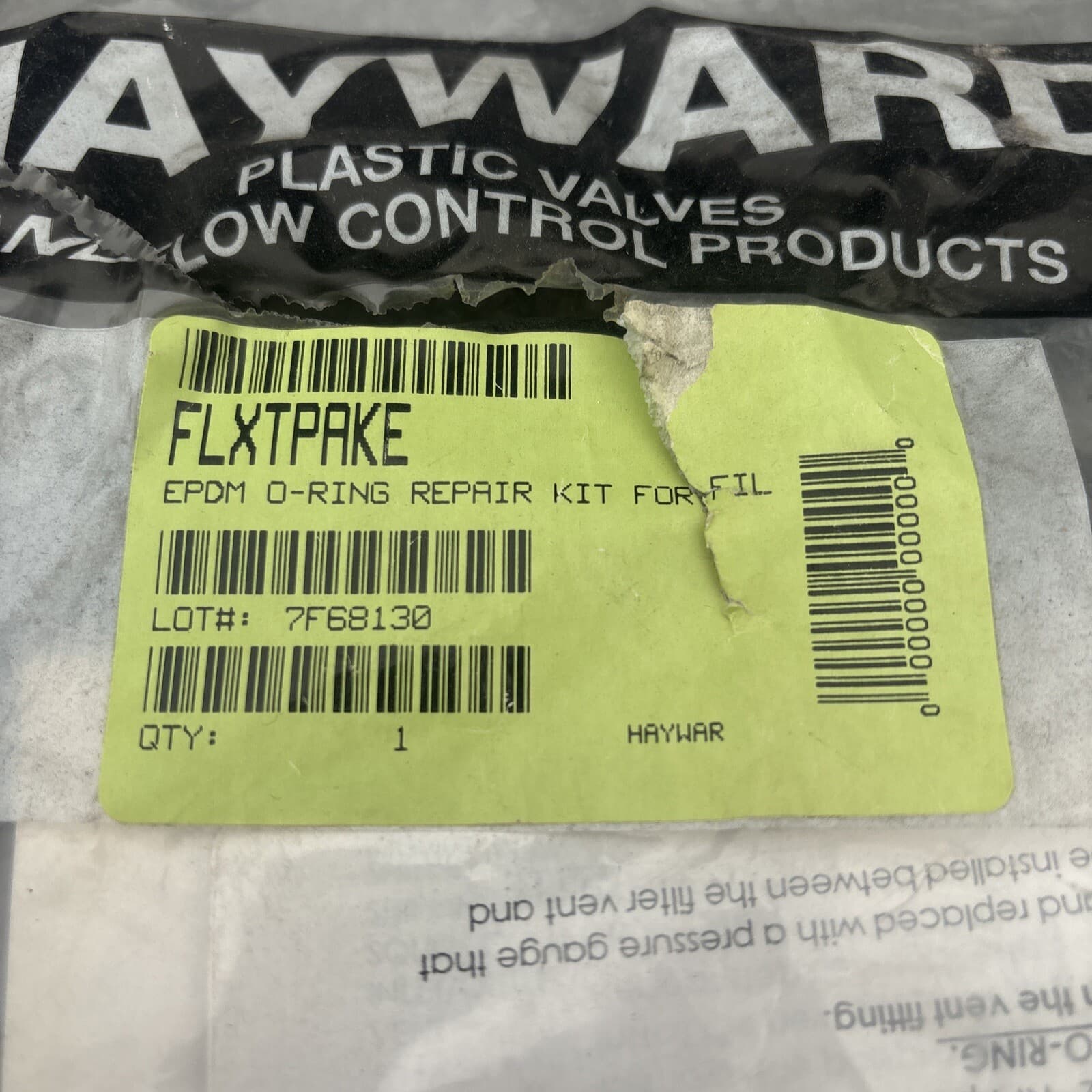 Hayward FLXTPAKE EPDM O-ring repair kit for FLT series Filter housing New 2