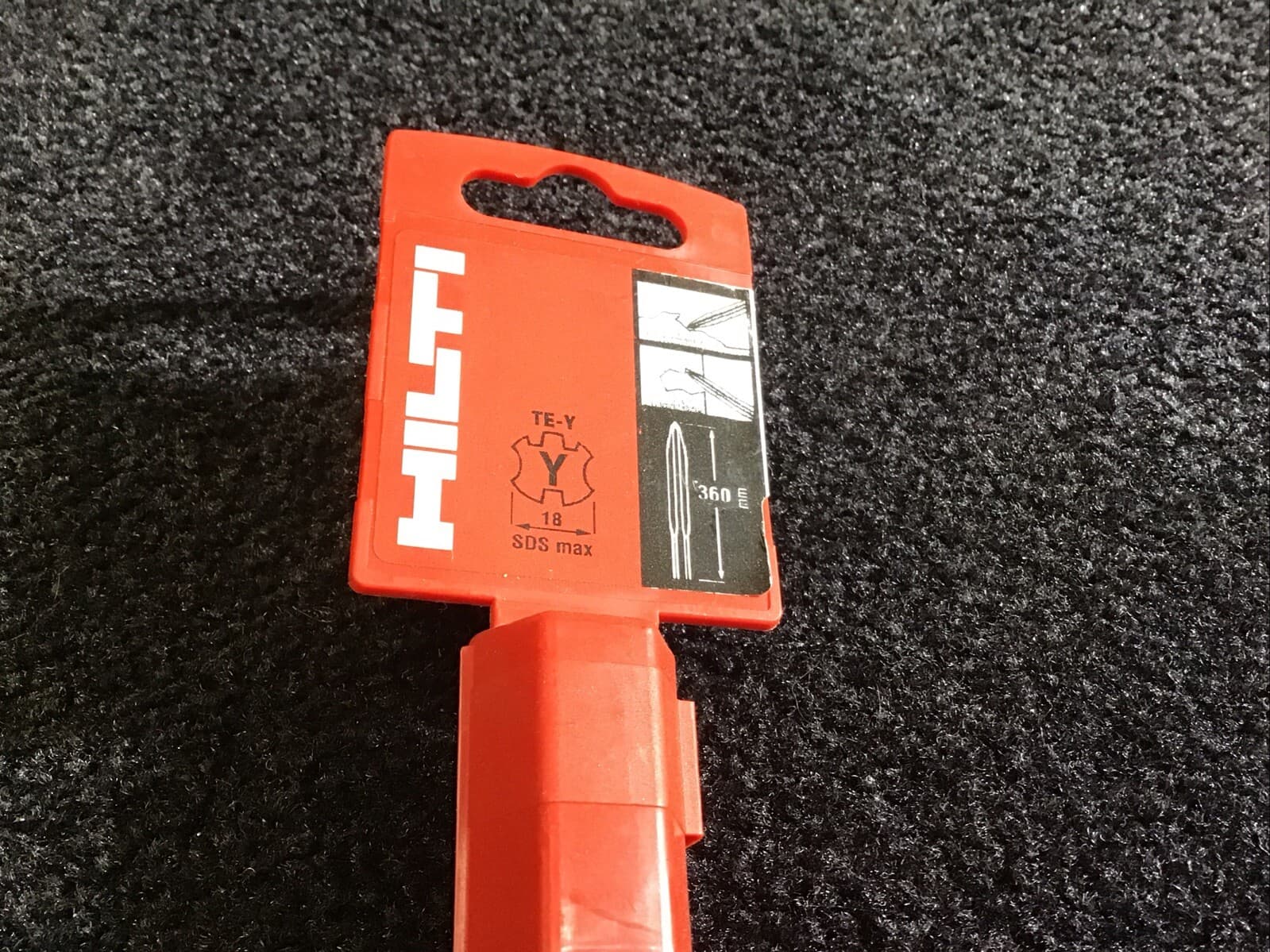 2-Hilti TE-YP SM 36 Pointed Polygon Chisel 282264 OAL 14" SDS Spline Drive NEW 4