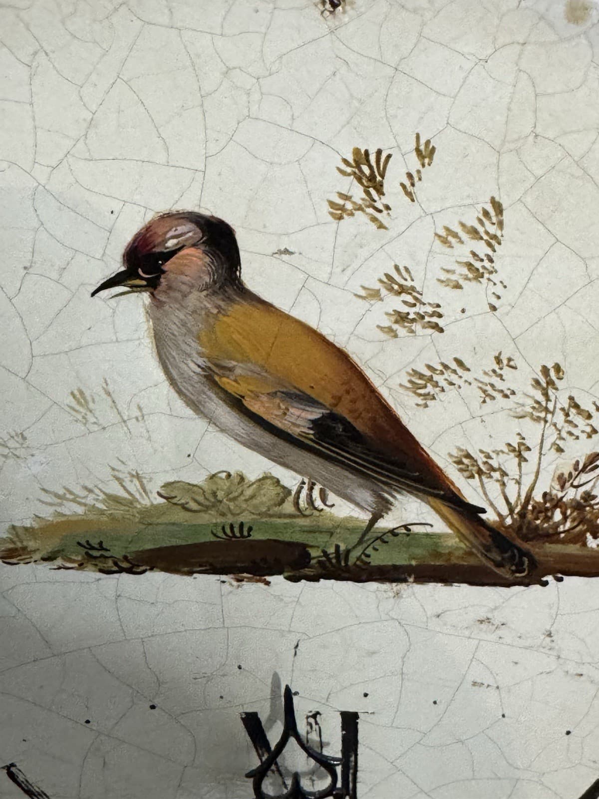 Antique 30hr Longcase Movement And Dial 15ins X 11ins 5