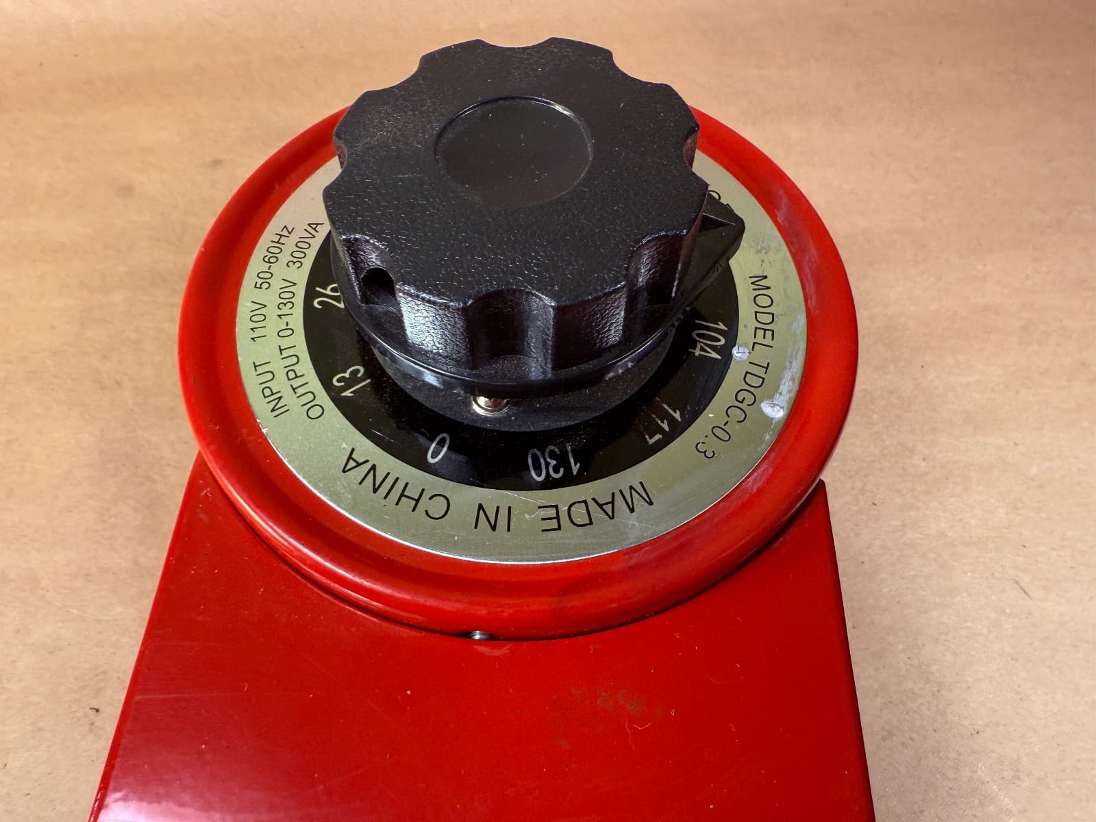 TDGC–0.3 KM 300VA Variable Output AC Converter Variac Transformer 0-130VAC WORKS 3