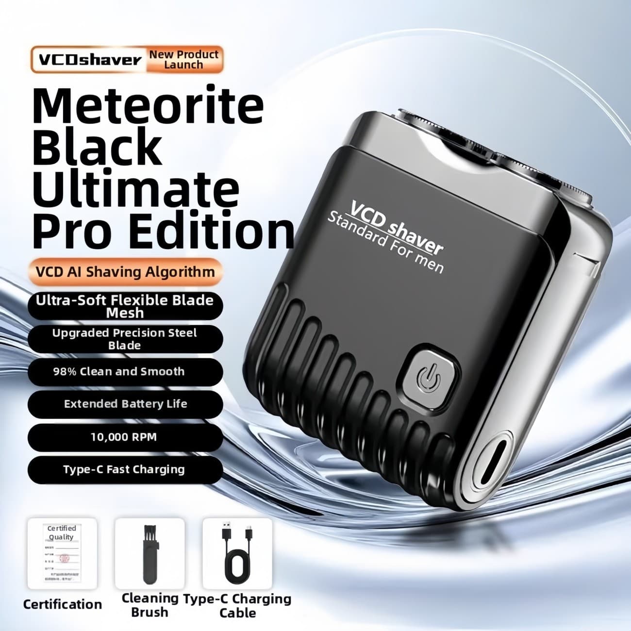 Electric shaver is a must-have for both business and casual men-DS14 3