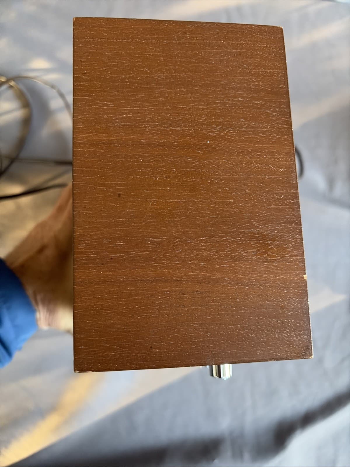 Vintage 1965 Sony 8RC-74 AM Clock Radio – Working, Made in Japan 6