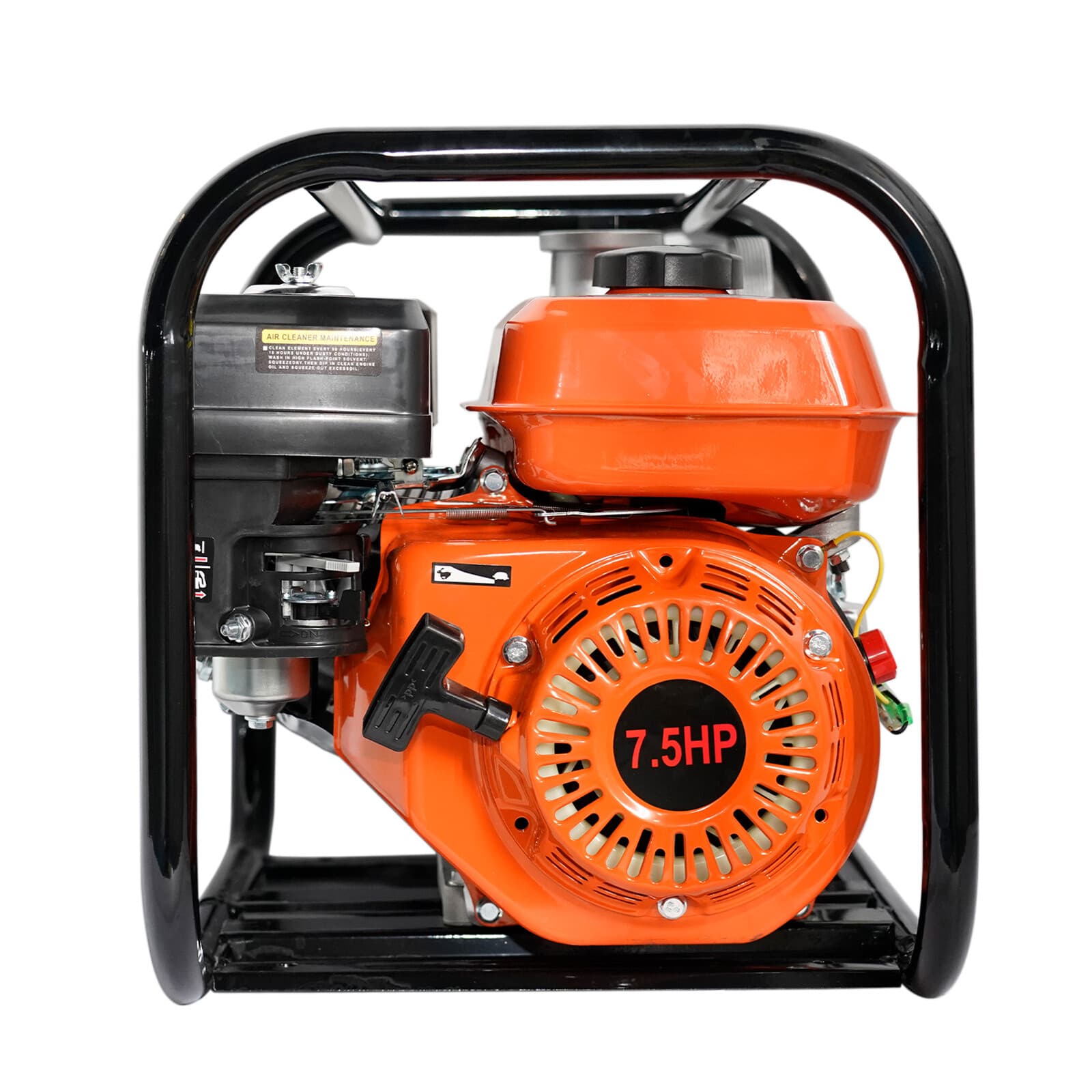 3inch Gasoline Water Pump 4 Stroke 7.5HP Gas-Powered Semi-Trash Water Pump 210cc