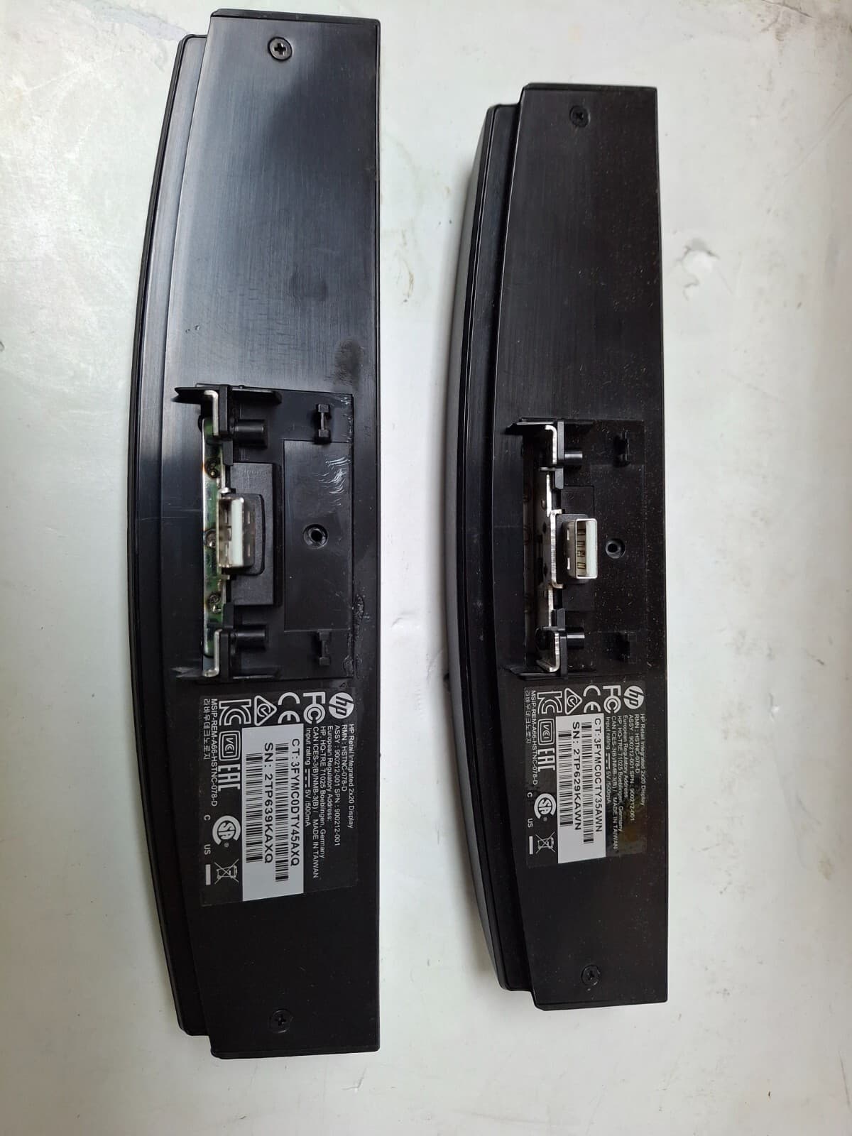 **LOT OF 29**  HP RP9 Integrated Retail 2x20 LCD Display Webcam Display 2