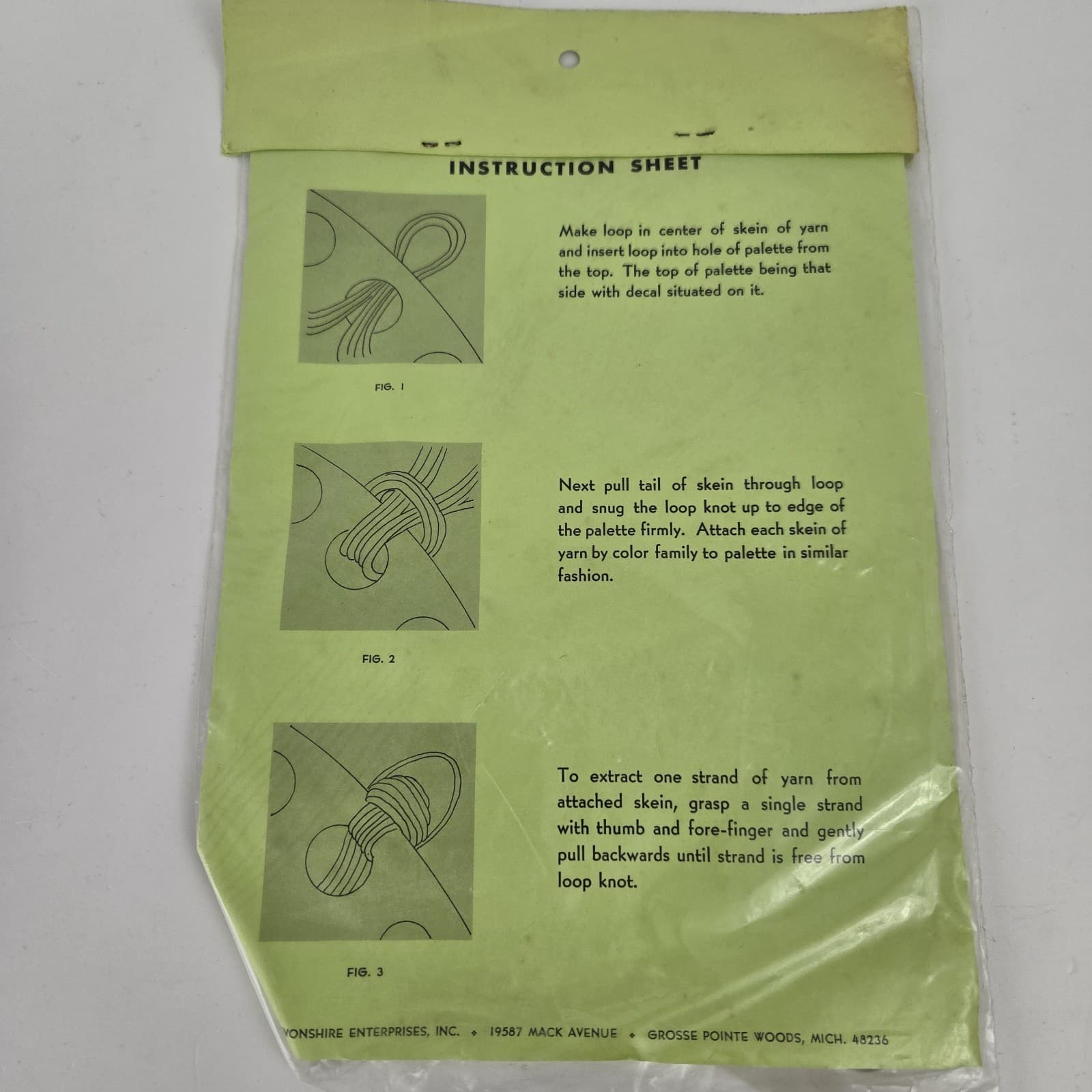 Marnies WOOL PALETTE Yarn Floss Organizer Thick Plastic Divider Craft Tool New 4