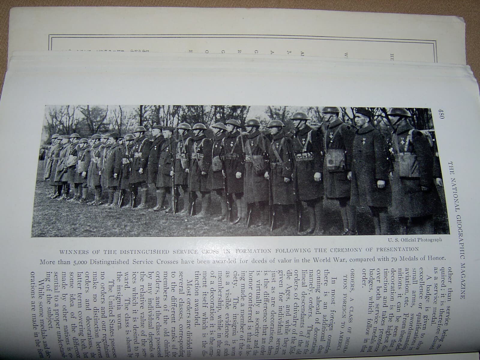 102 year old Dec 1919 Nat Geo insignia issue 5
