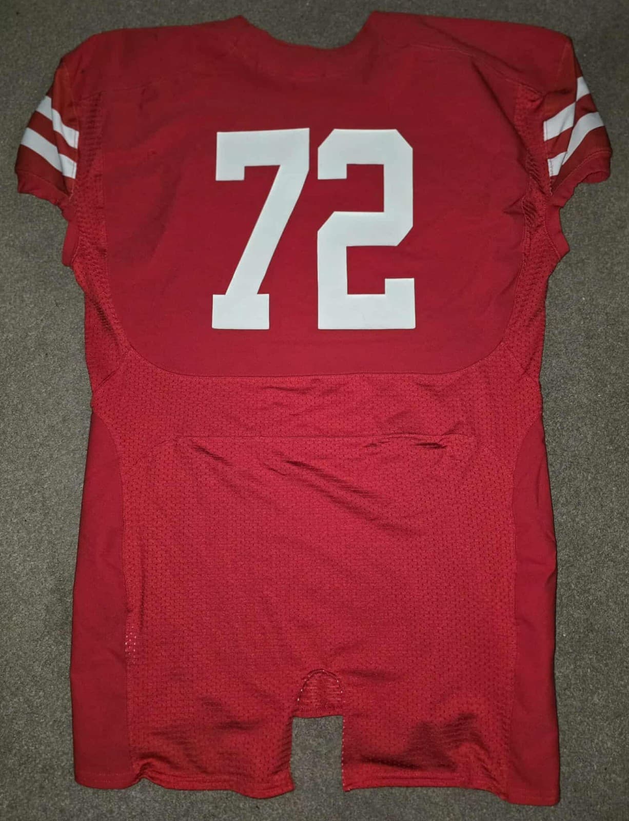 Cadell Williams Cornell Big Red Football 2014 Game Worn Used Jersey 2
