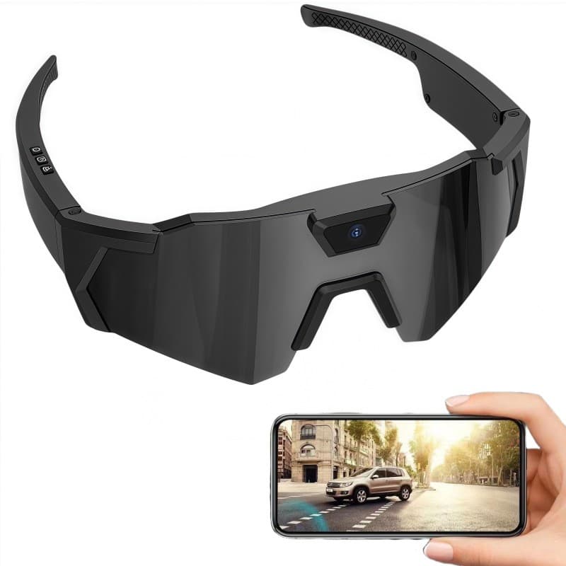 Smart Glasses Camera Video Recording Wearable Camera HD 1080P（No Memory Card） 5