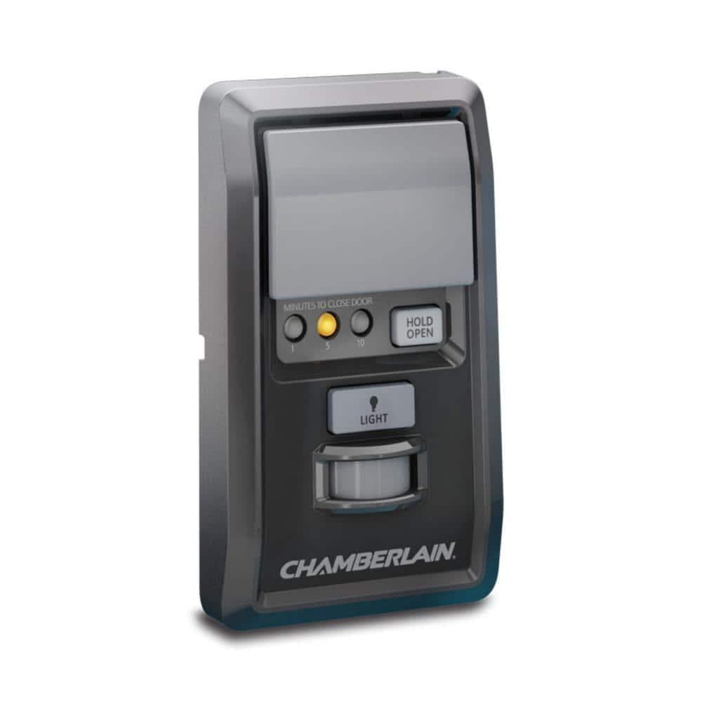 Chamberlain Garage Door Opener Wall Control Motion-Sensing Light Timer-To-Close 3