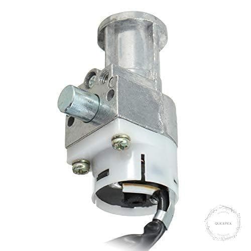 Battery Chager Ignition Switch Lock with 2 Keys for Motorcycle Electric Bike 6