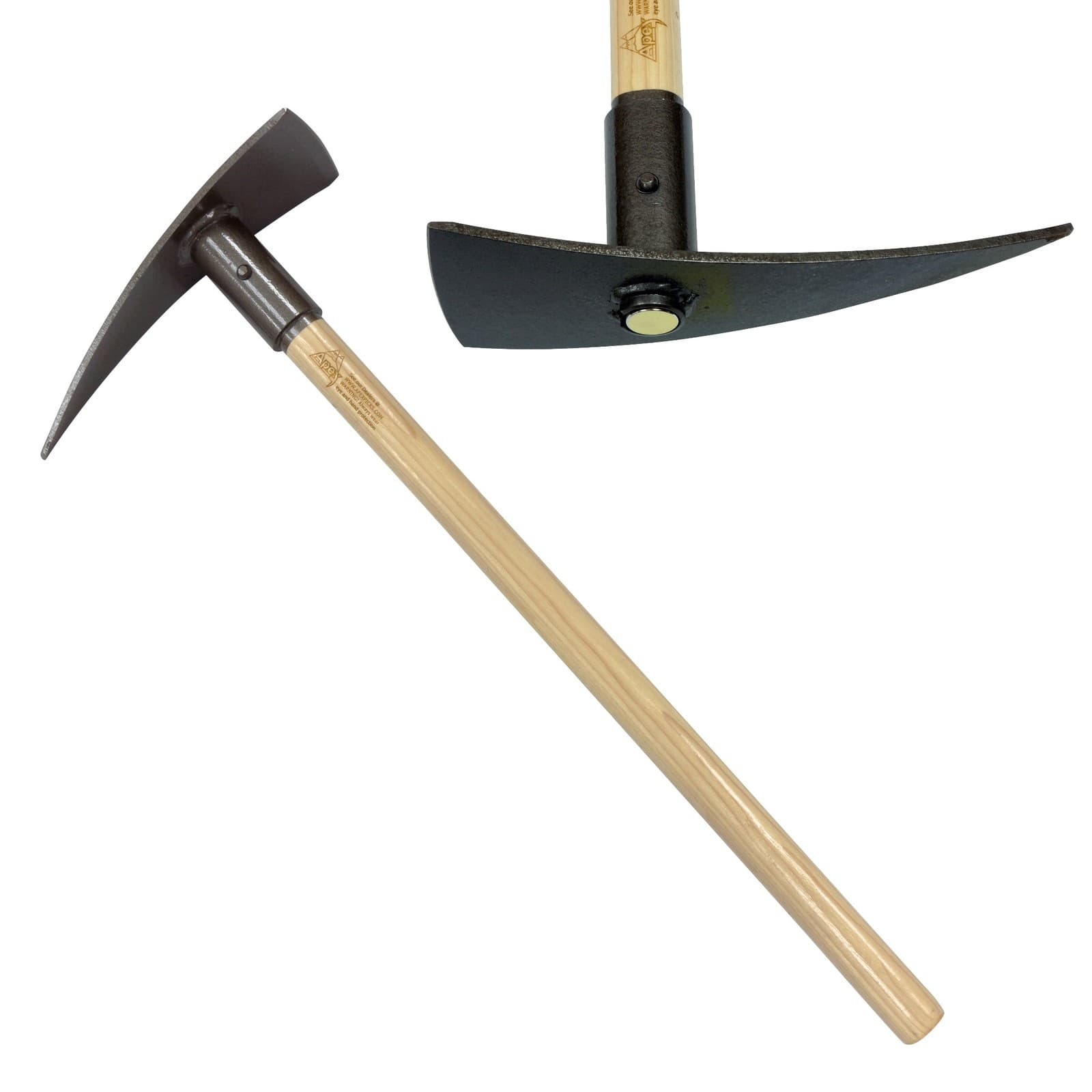 Apex Pick Talon 30" Hickory Handle w/1 Super Magnet, Heavy-Duty Prospecting Tool