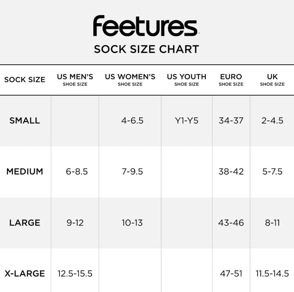 New! Lot Of 6 FEETURES MERINO 10 Mini Crew Max Cushion Black Large 5