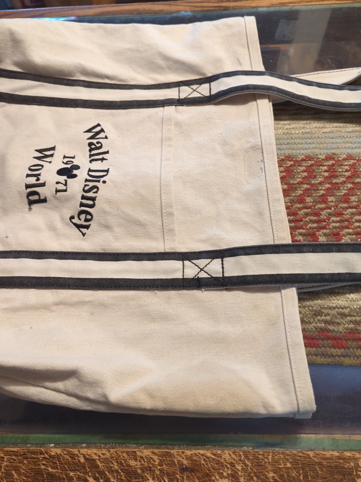 Walt Disney World 1971 Vintage Style Collectible Canvas Tote Bag 4