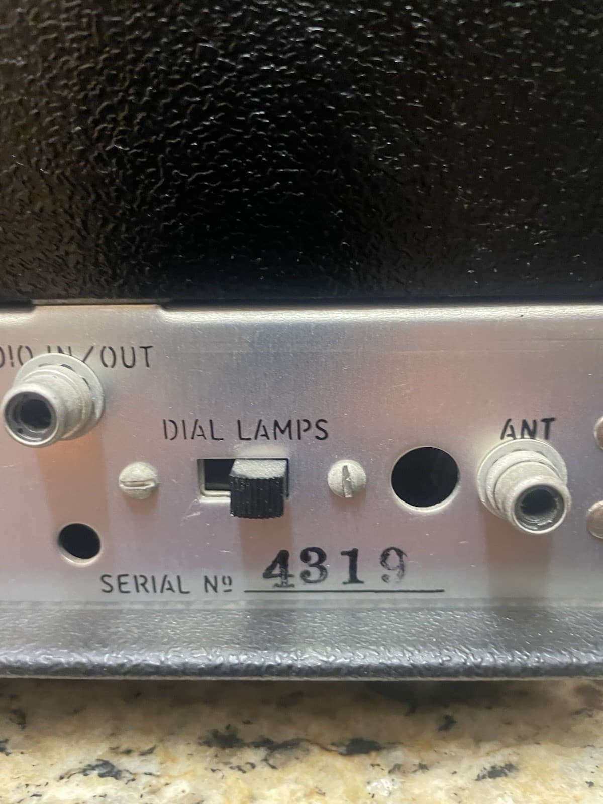 Drake Early SPR-4 Communications Receiver SN 4319 Excellent Light Use 4