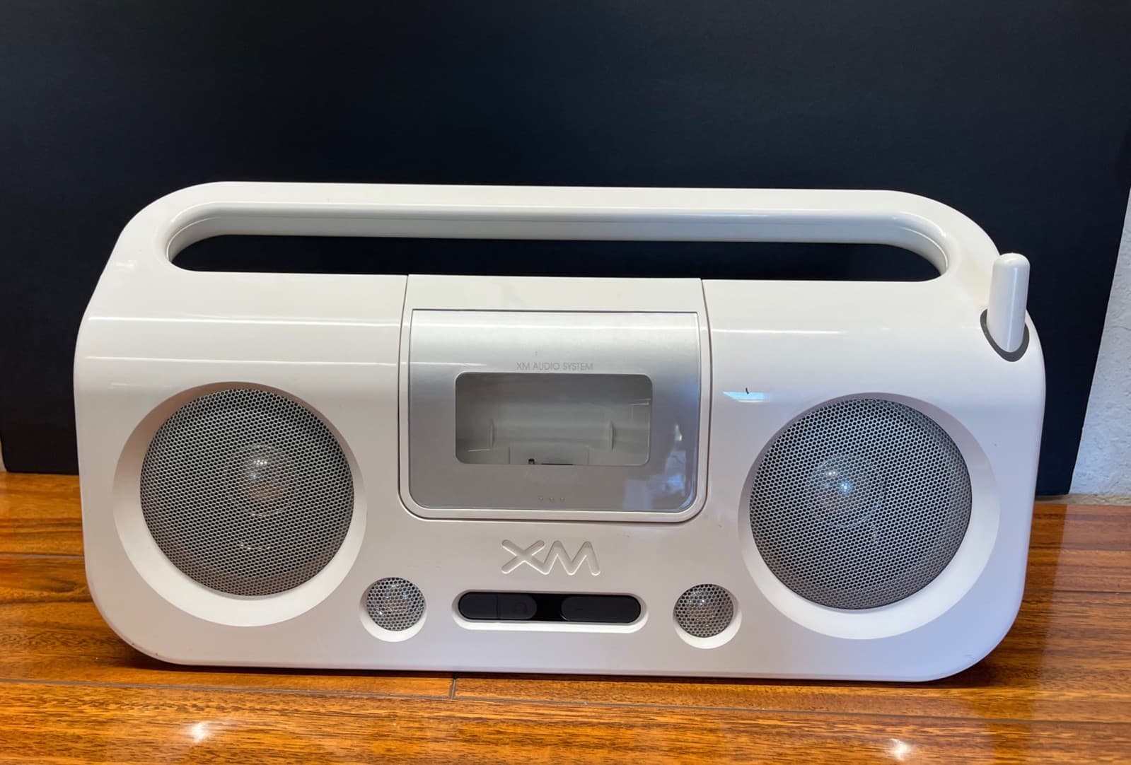 XM Audio System Sirius Satellite Radio Boombox F5X007 NO POWER ADAPTER/RECEIVER