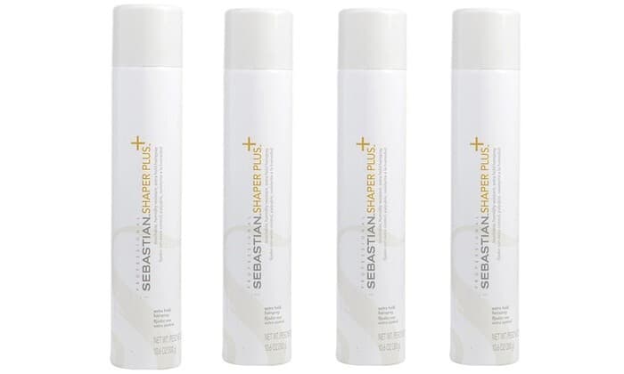 Sebastian Shaper Plus Extra Hold Hairspray 10.6 Oz (4 pack) 2