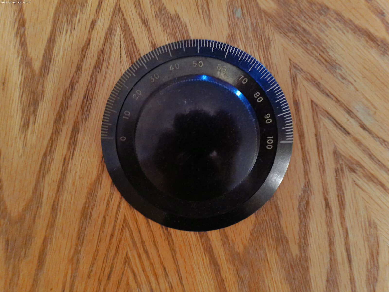 Lot of 3 Vintage Bakelite Radio Dials (3 7/8ths " Dia.) 6