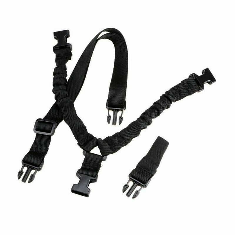 Tactical One Single Point Sling Strap Bungee Rifle Gun Sling with QD Buckle 6