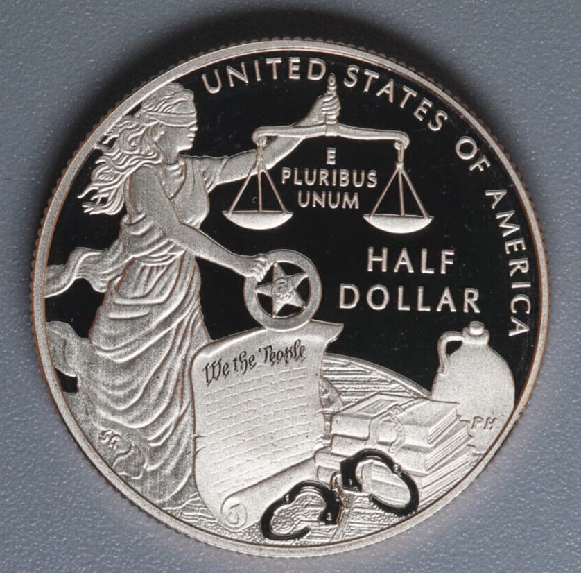 2015 S US Marshals Service - Proof 50¢ Half Dollar - 225th Anniversary 4