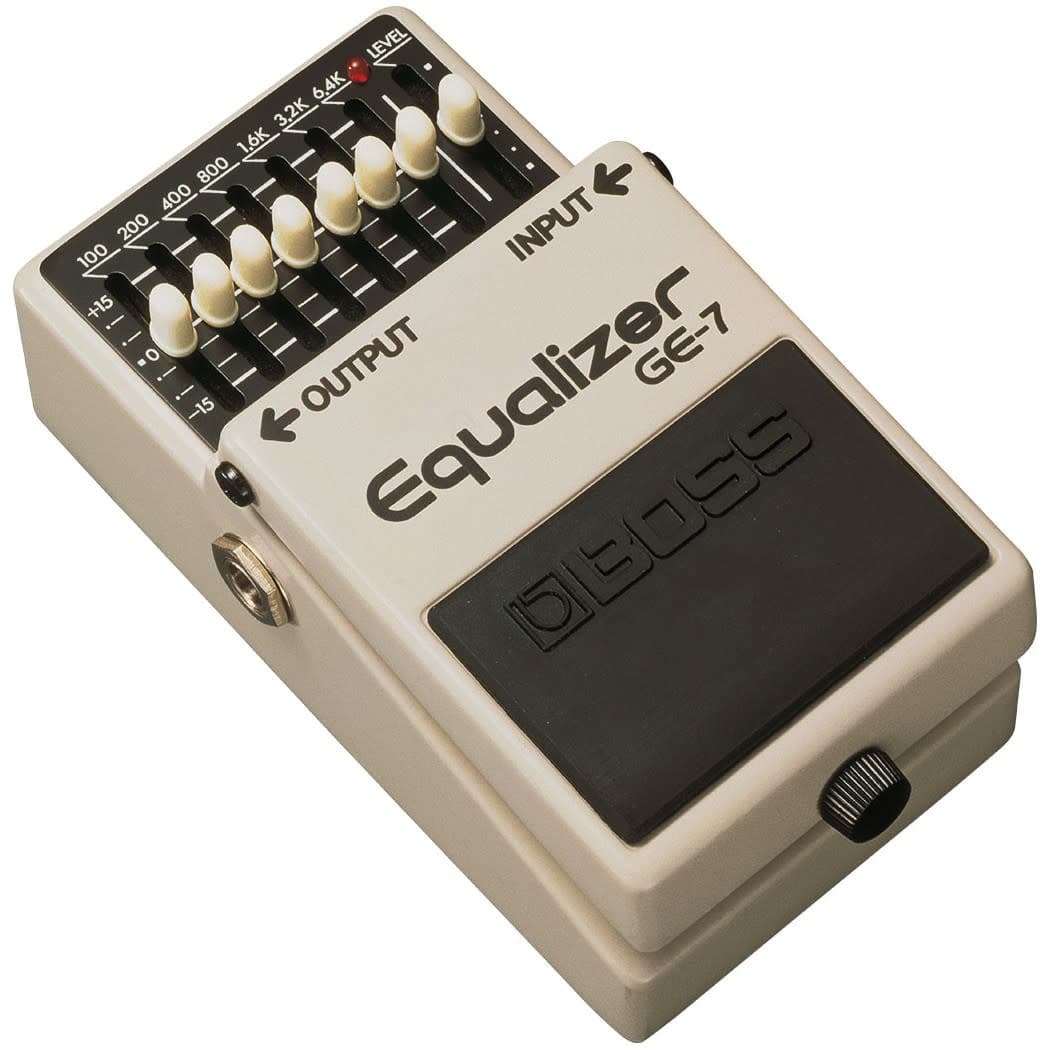 Open Box Boss GE-7 Graphic Equalizer EQ Effects Pedal 6