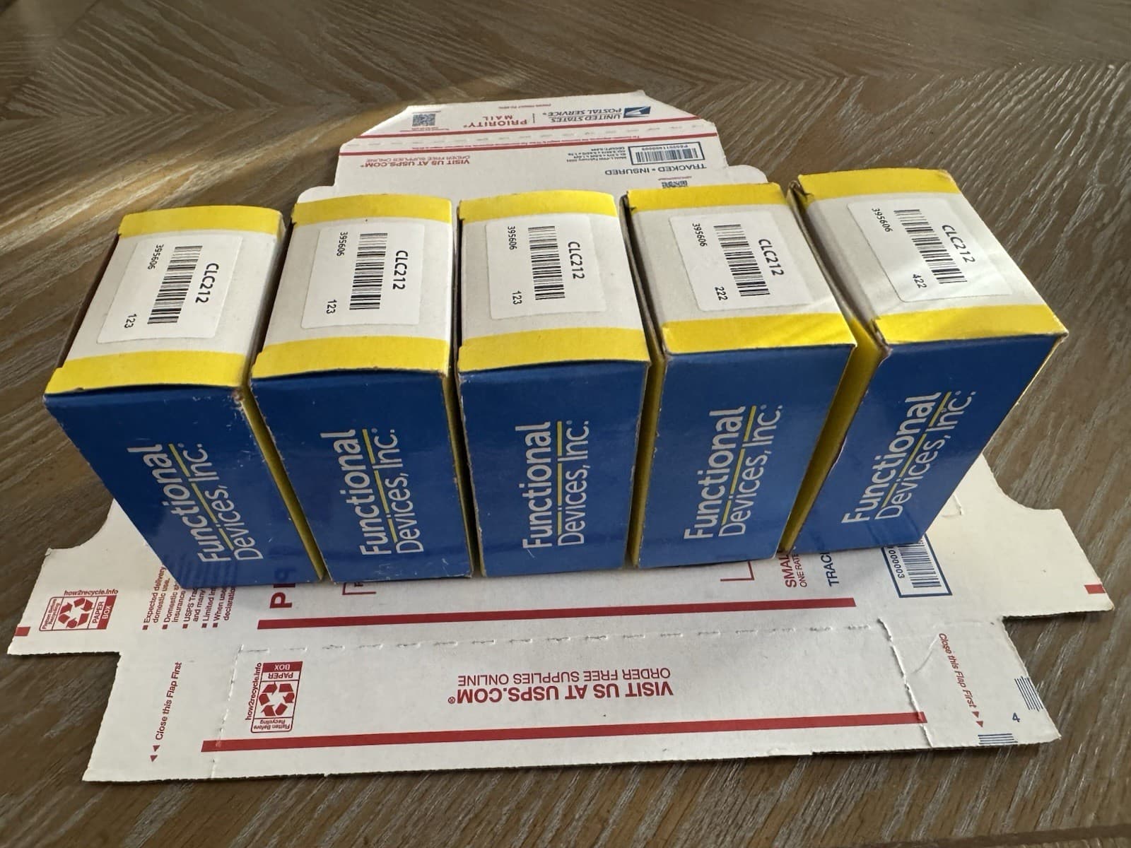 Functional Devices (RIB) CLC212 Closet Light Switch, Lot Of 5