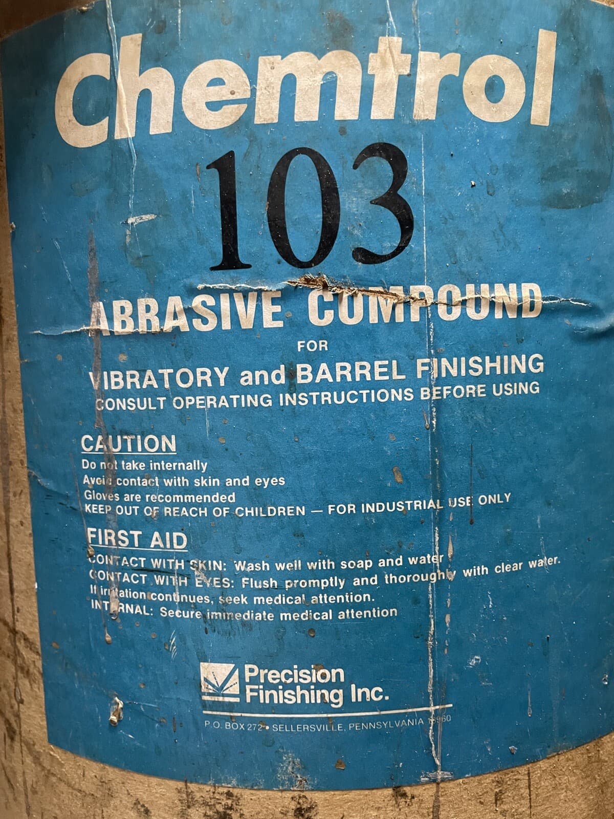 Polishing Abrasive Compound Powder For Vibratory / Barrel Tumbler Tumbling  2 Lb 2