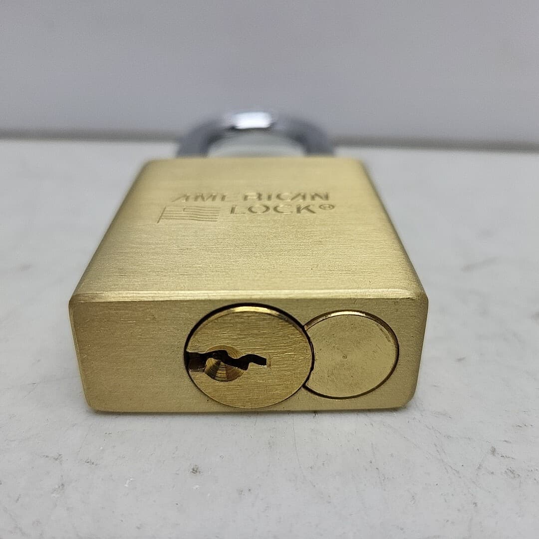 American Lock A3651d035ka Padlock Keyed Alike Long Shackle Rectangular Brass 6