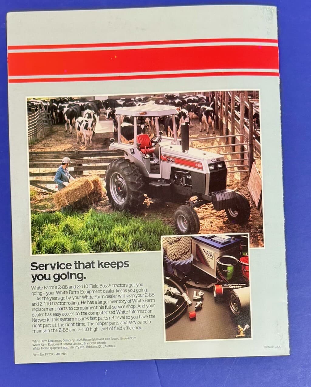 White WFE Brochure 2-88/2-110 Tractors 5