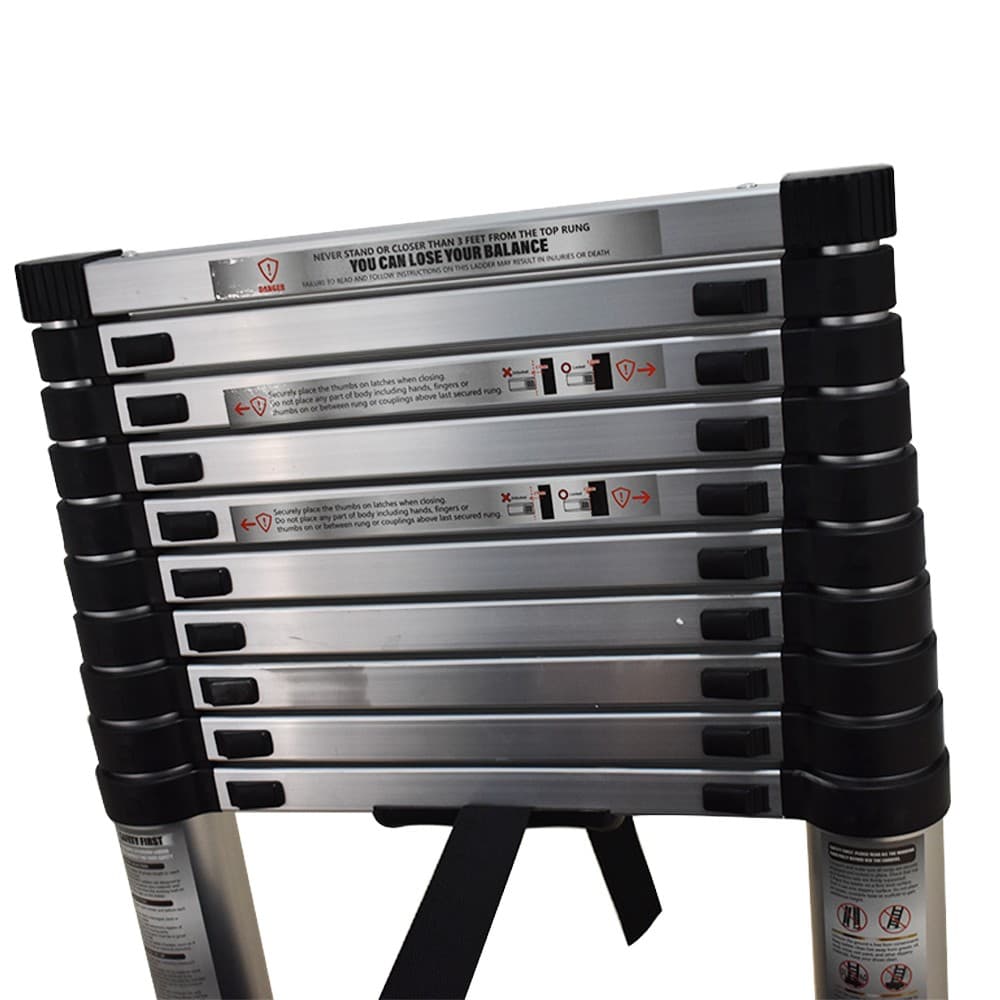 10.5 FT Step Ladder Extension Telescoping Lightweight Portable Telescopic 5