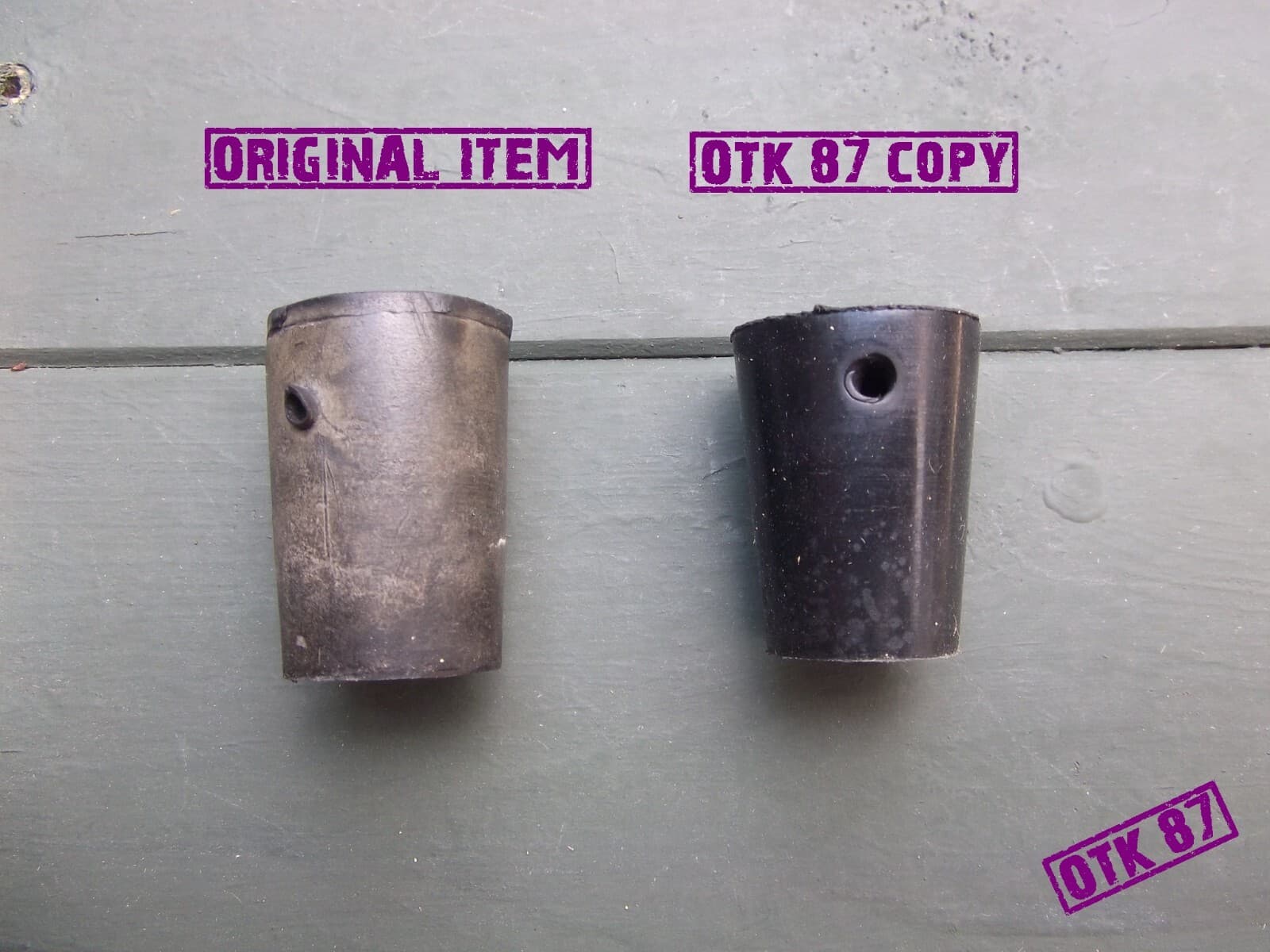 Rubber stopper for RIA & RKKA canteens, modern made substitute conversion 4