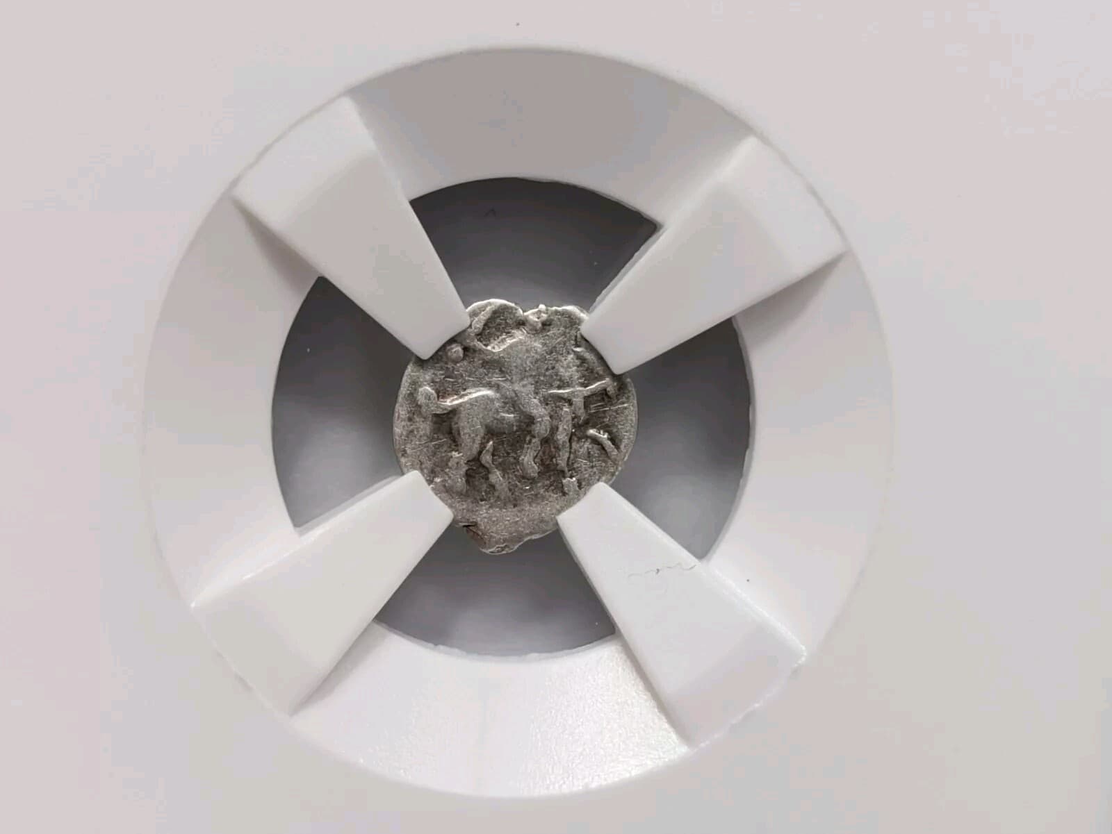 Ivan IV The Terrible Russia NGC VF30 Silver Denga AD 1533-1584 Horse Coin Tyrant 5