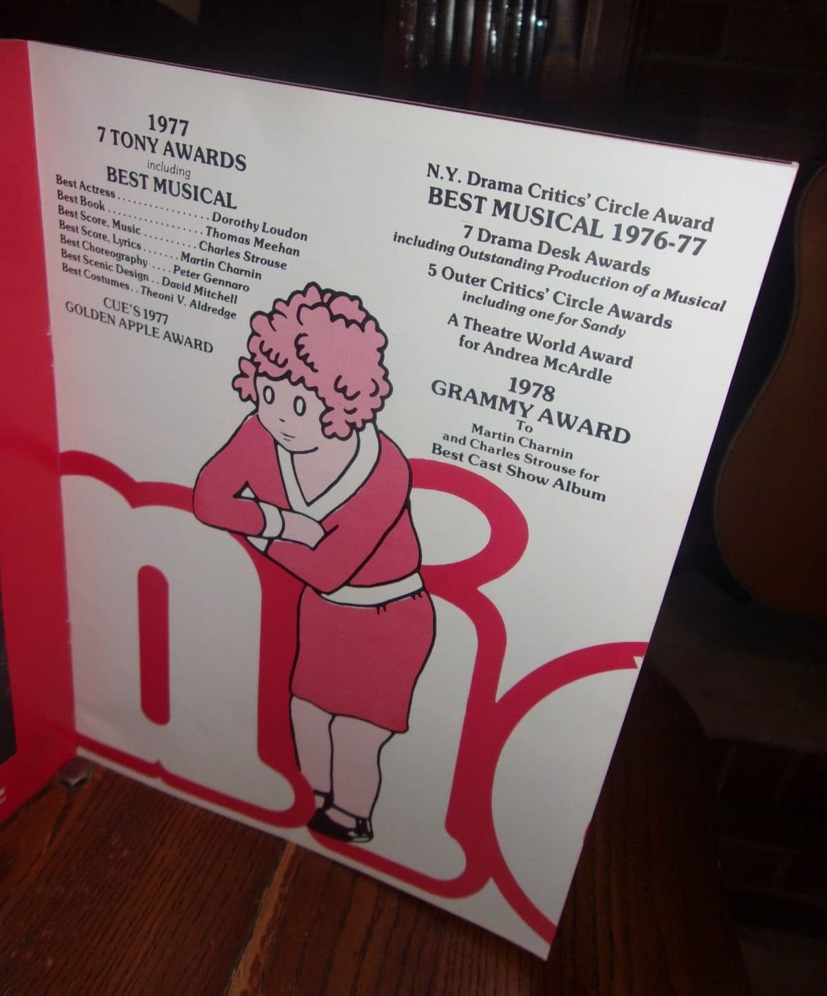 ANNIE A New Musical - Playbill / Program 1977 date STROUSE / CHARNIN 3