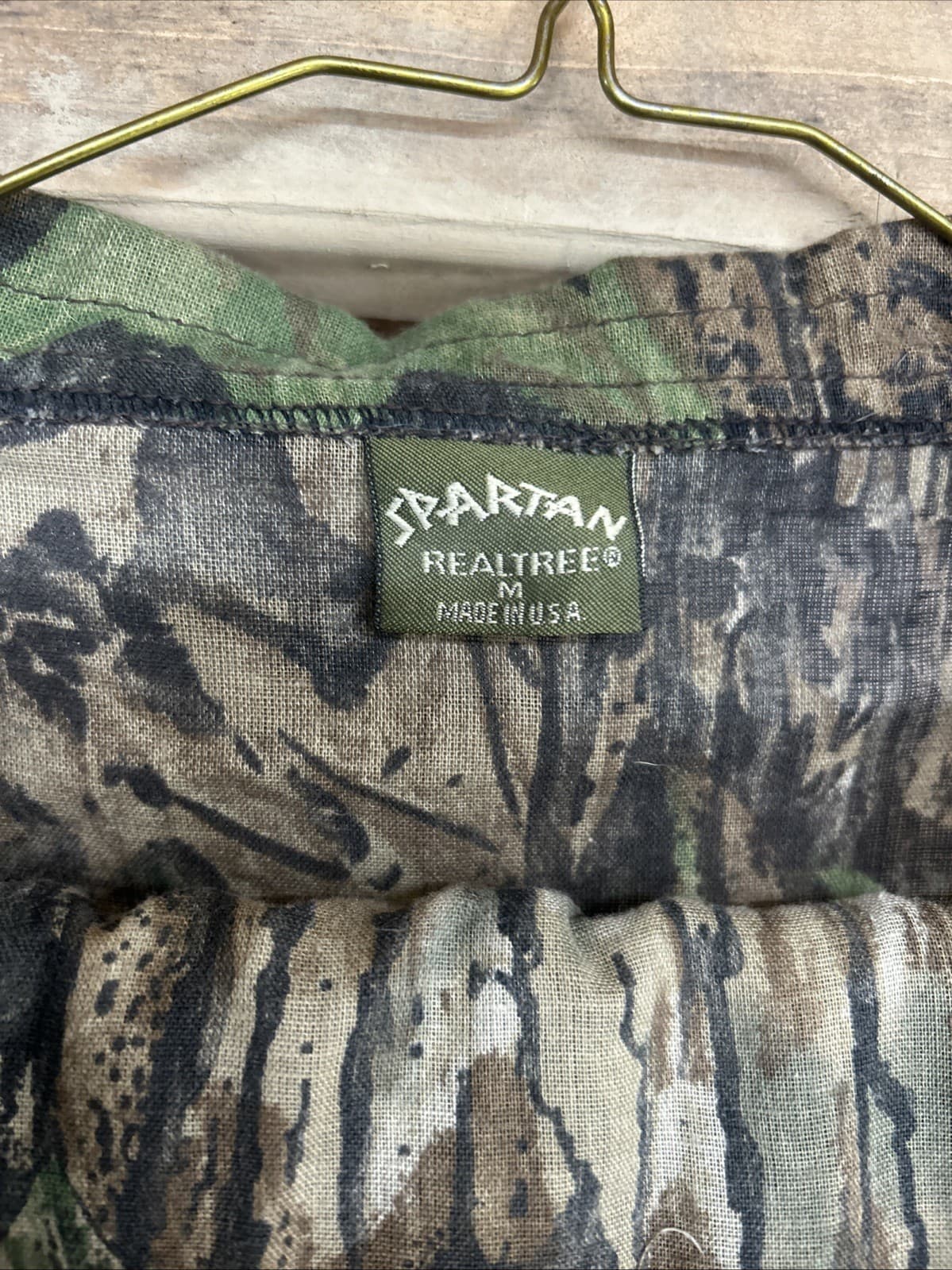 Vintage Spartan Realtree Camo Hunting Jacket & Pants Mask Lightweight USA Medium 2