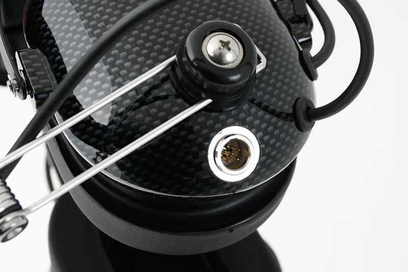 Over The Head Two Way Radio Headset Carbon Fiber Race Communications Electronics 4