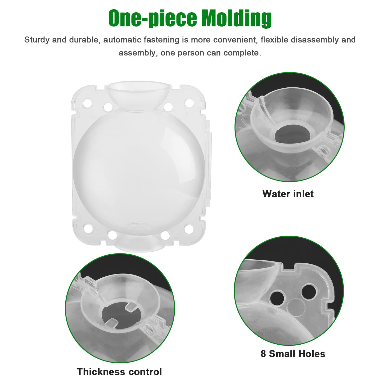 10x Reusable Plant Root Growing Box Air Layering Pods High Pressure Grafting Box 3