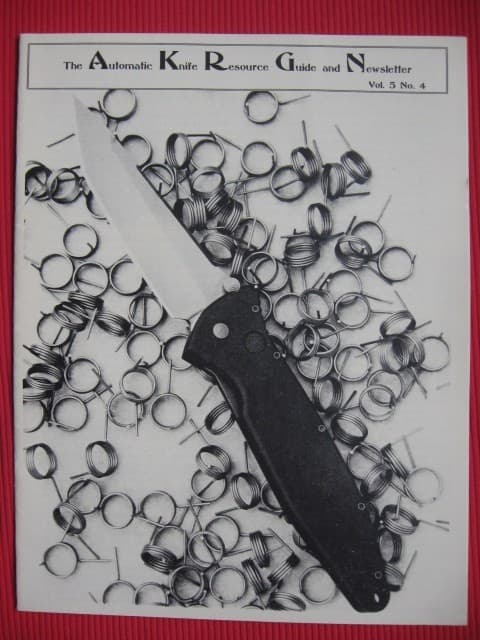 The Automatic Knife Resource Guide And Newsletter - Vol.5 No.4