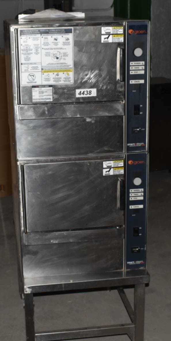 GROEN SMARTSTEAM 100 Natural Gas Boilerless Convection Steamer SSB-3G ( (#4438)