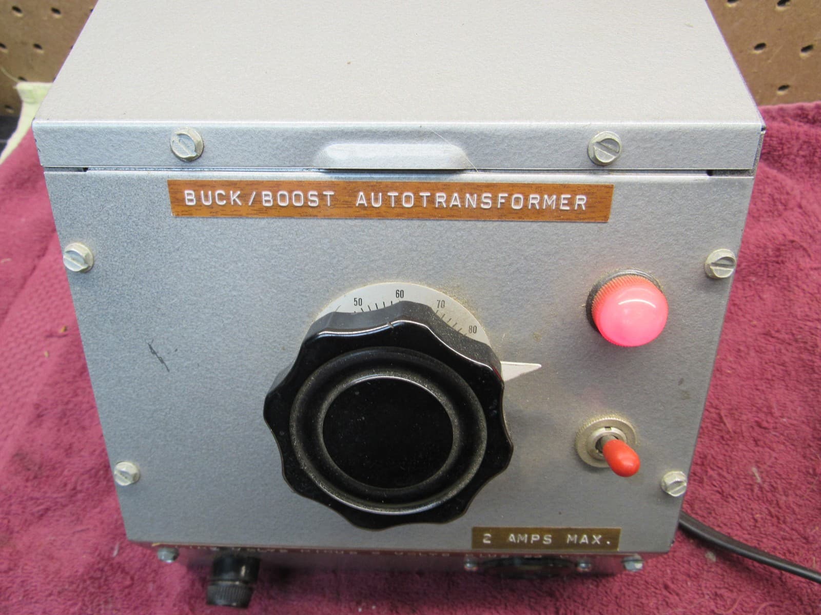 Vintgae Home Brew Variable Transformer Ohmite VT-3N Variac 2