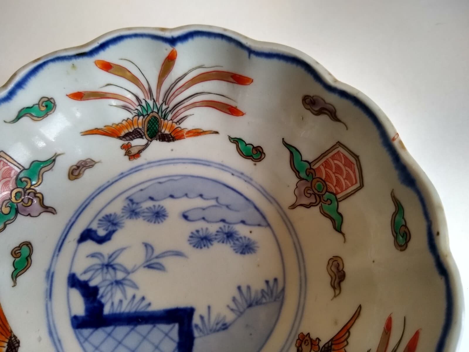 Antique Japanese IMARI / ARITA Hand Painted Porcelain Bowl. 18th Century. 6