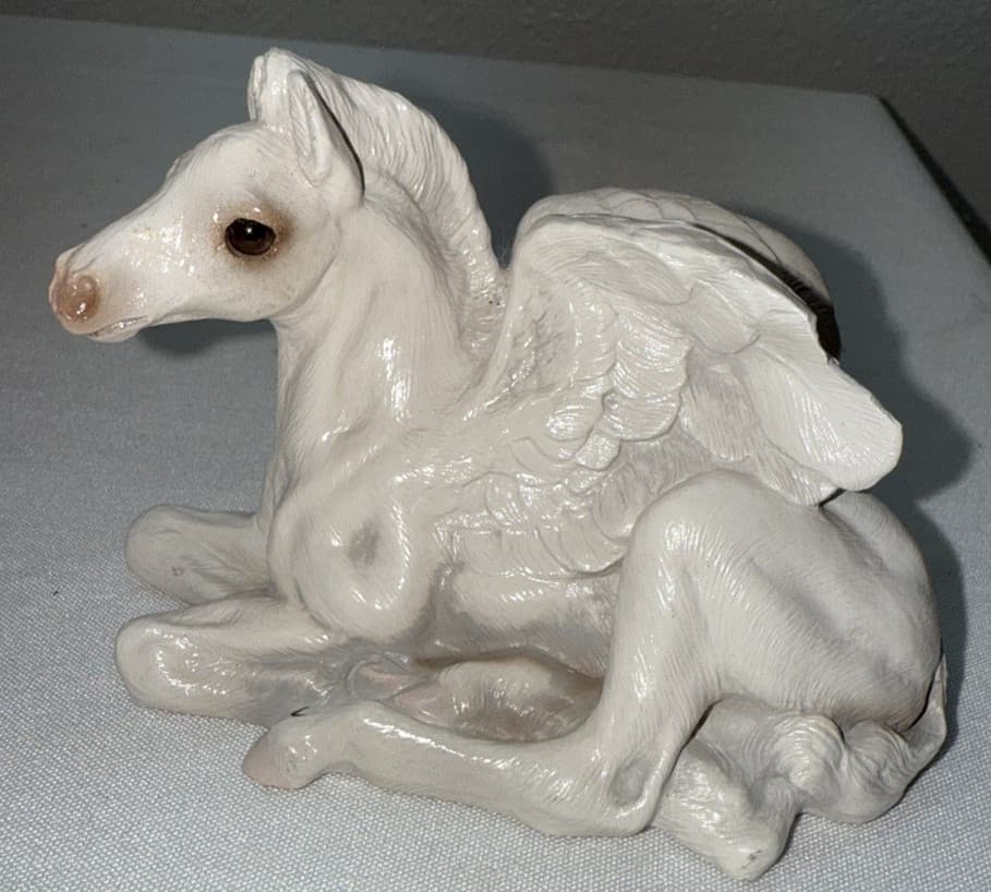 Windstone Edition Pena 1991 Pegasus Flying Horse Figurine 4 Inch 3