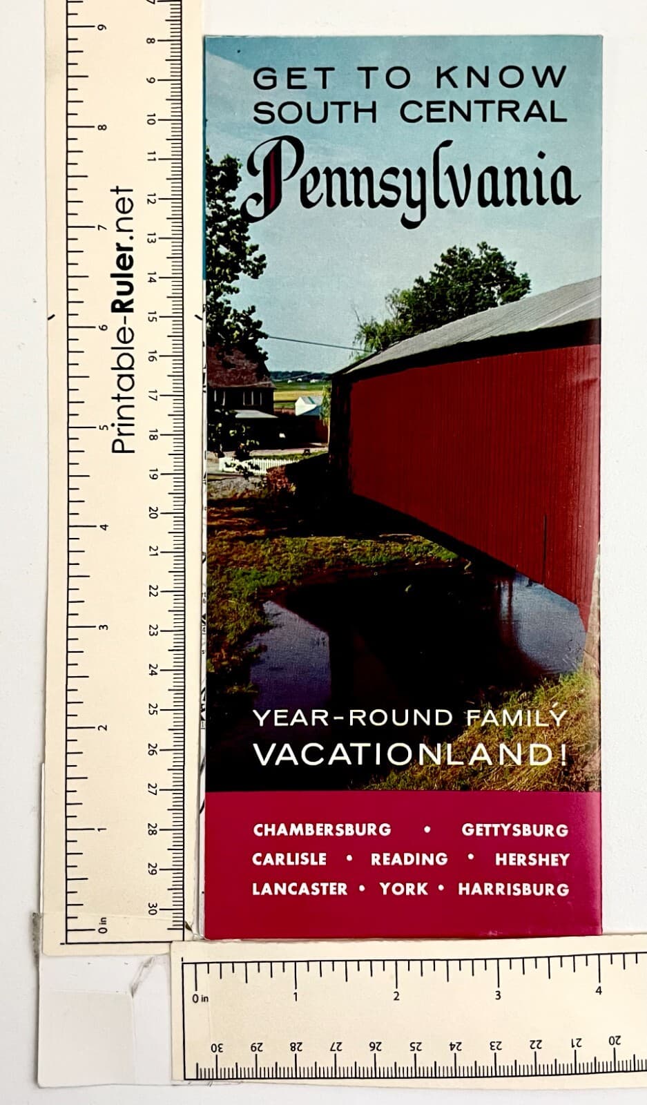 1960s South Central PA Vacationland Carlisle VTG Travel Brochure Tourist Guide 4