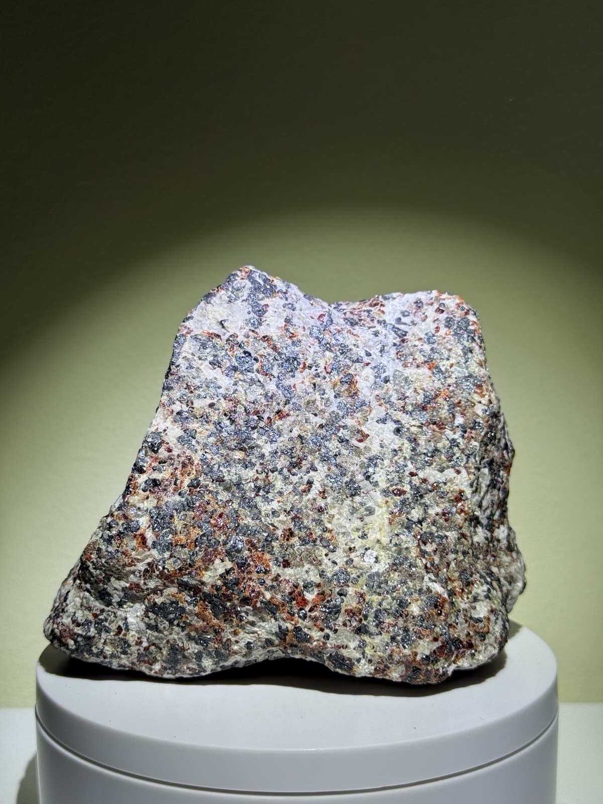 VIVID Willemite, Calcite, Franklinite & Zincite Fluorescent NJ Mineral Specimen 6