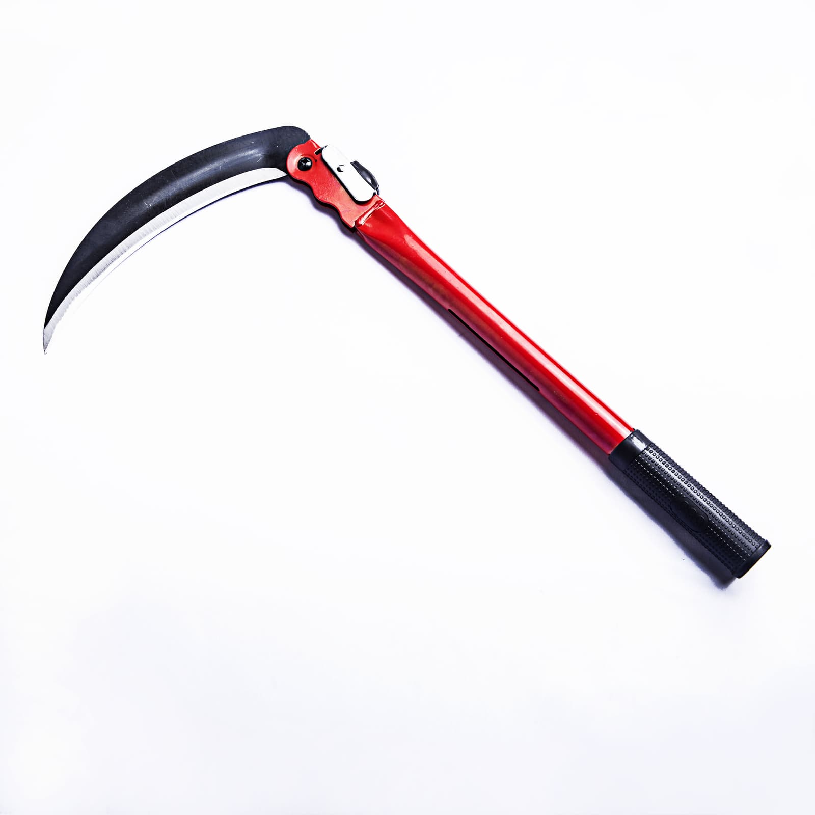 16" Foldable  Scythe Sickle Steel Mowing Knife Grass Weed Cutter Yard Tending 2