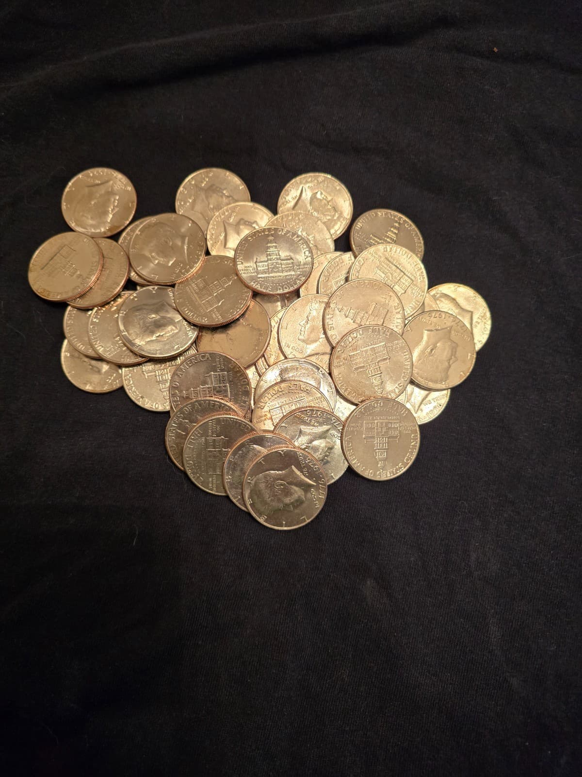 1776-1976 Bicentennial Kennedy Half Dollar, Circulated  NICE COINS 2