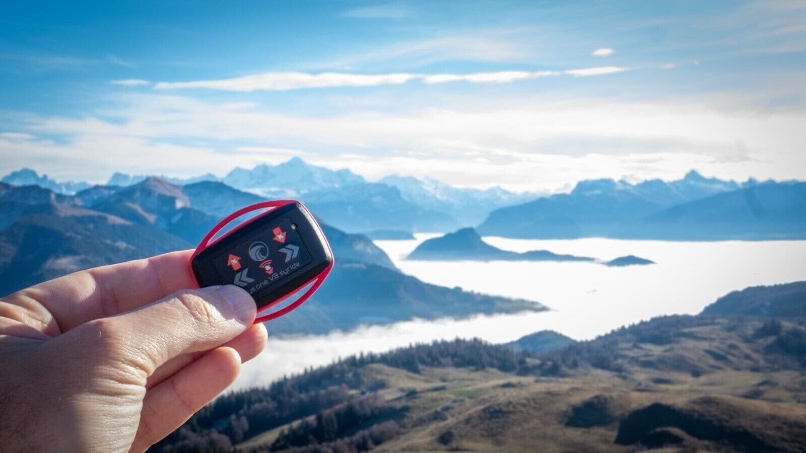 Syride  Sys One V3 Micro Variometer Back Up For Paragliders & PPG Best Selling 4