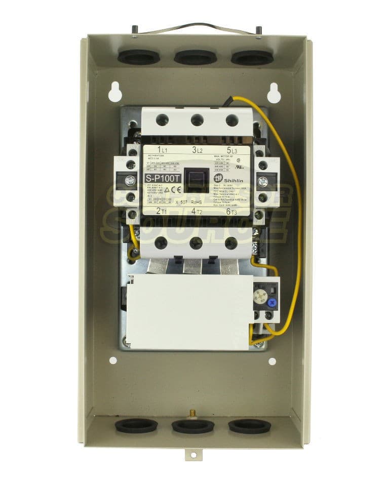 30 HP 3 Phase 230 Volt Magnetic Starter 100 Amp Motor Control MS-P100T 4
