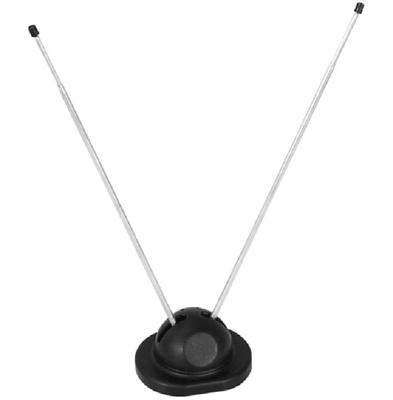 Telescopic FM Antenna Stereo Radio Receiver Indoor Rabbit Ears with 300 Ohm Wire 5