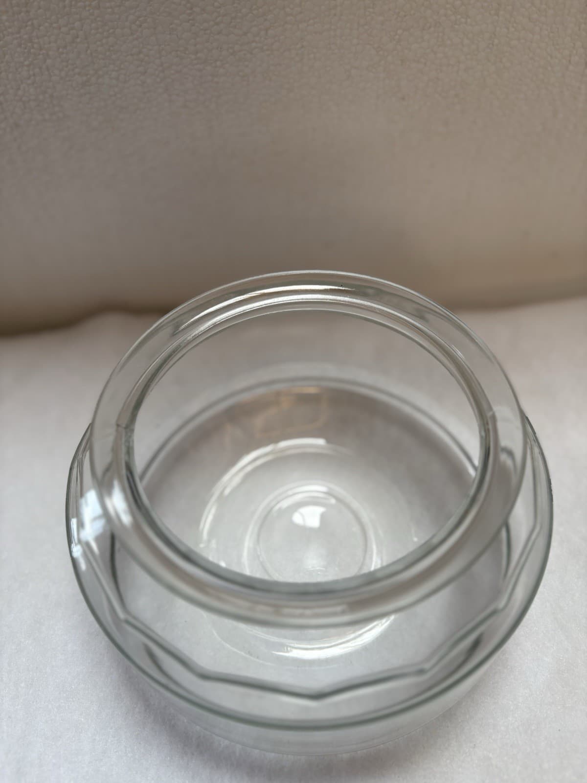 Vintage Glass Turtle Fish Bowl Mid Century Modern Terrarium I Gallon 6” 3