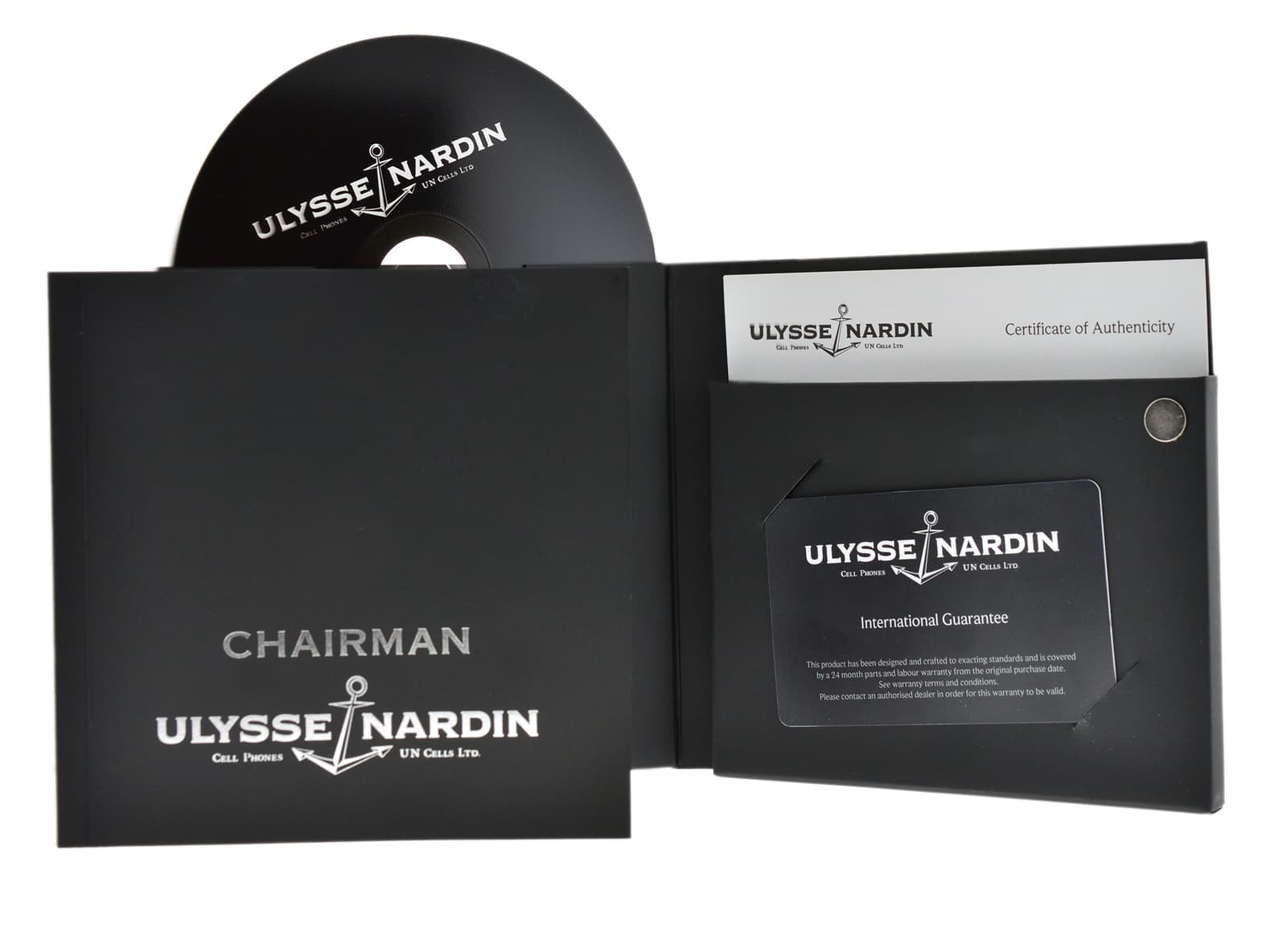 Authentic Ulysse Nardin Chairman UNC 1001.01 Phone Instructions Booklet 6